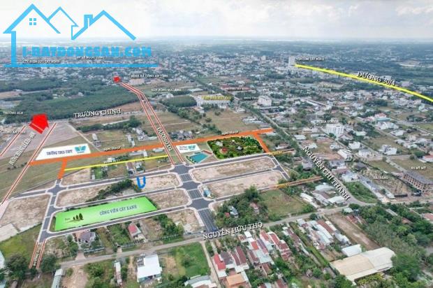 Bán Đất Đẹp Mỹ Miều có 1 không 2, Dự Án 1/500 Phường 3, Tây Ninh, 100m2, chỉ 3,5 tỷ