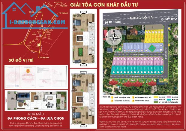 Đất nền khu nhà phố thiết kế Châu Âu tại Châu Thành - 4