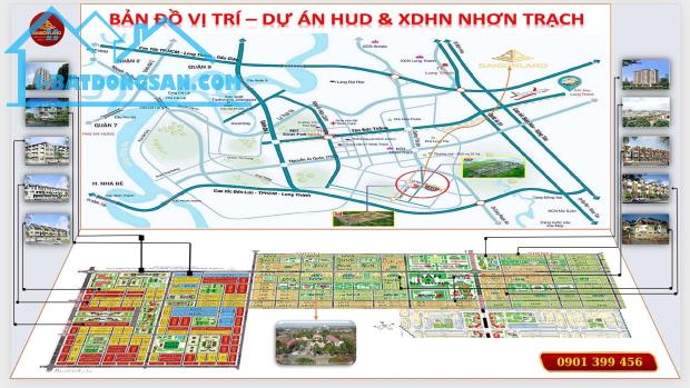 Saigonland Nhơn Trạch - Mua bán Đất Nền Sổ Sẵn Nhơn Trạch - Đất nền sân bay Long Thành. - 3