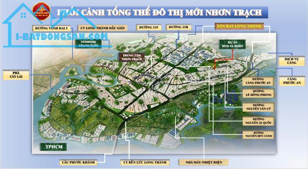 Saigonland Nhơn Trạch - Mua bán Đất Nền Sổ Sẵn Nhơn Trạch - Đất nền sân bay Long Thành. - 2