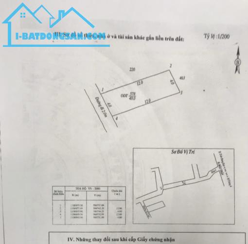 Bán căn nhà 48m2 thổ cư hẻm 1 Mậu Thân - 2,2 tỷ