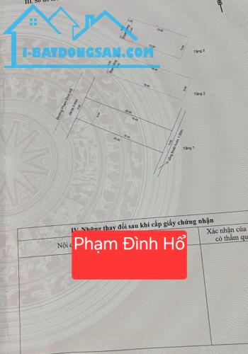 🔴💥NHÀ 3 TẦNG ĐƯỜNG 7,5M PHẠM ĐÌNH HỔ - GẦN BIỂN - 1