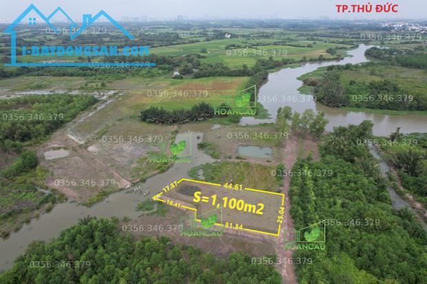 1100m2 đất Nhơn Trạch ngay ngã 3 sông, đường xe hơi hiện hữu