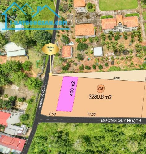 BÁN 3280M ĐẤT HÀNG XÓM DỰ ÁN ENCLAVE – THAIGROUP, SỔ ĐỎ THỔ CƯ GIÁ CHỈ 8 TRIỆU/M2 - 1