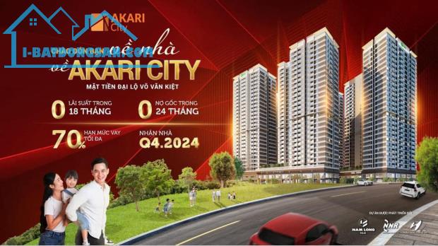 BÁN CĂN HỘ MT VÕ VĂN KIỆT- 2PN 2WC- 80M2- AKARI NEO NAM LONG- CHỈ TỪ 4 TỶ - 3