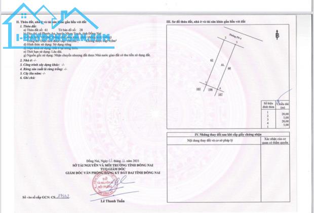 Saigonland Cần bán nền Nhà Phố Khu Dân Cư Phước An Long Thọ Nhơn Trạch - Gần đường Nguyễn - 3