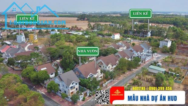 Saigonland Cần bán nhanh nền Nhà Vườn  sổ sẵn dự án Hud Nhơn Trạch Đồng Nai diện tích - 4