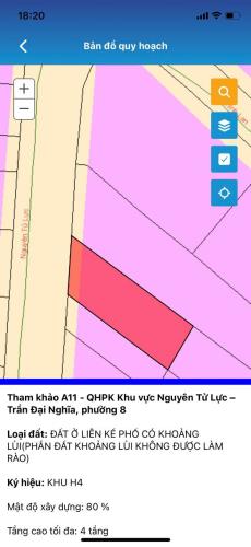 Lô đất Liên kế phố, mặt tiền Nguyên Tử Lực, Đà Lạt -–Đầu Tư, kinh doanh. - 1