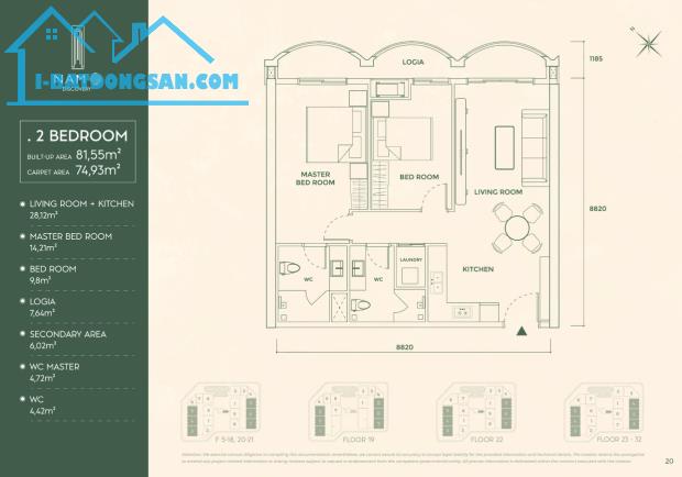 Bán căn hộ chung cư A -709 Nam Ô Discovery Đà Nẵng CK lên đến 8%. LH 0865566675 - 3