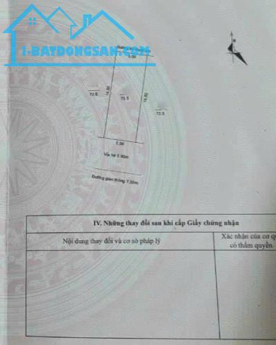 Bán đất KDC Trần Hưng Đạo, TP Hải Dương, 72.5m2, mt 5m, hướng nam nhìn sang chung cư - 3