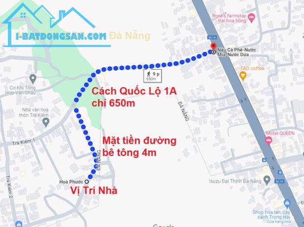 15 Bán nhà Hòa Phước, Hòa Vang mặt tiền đường ô tô gần QL 1A chỉ 13xx diện tích 122m2 - 3