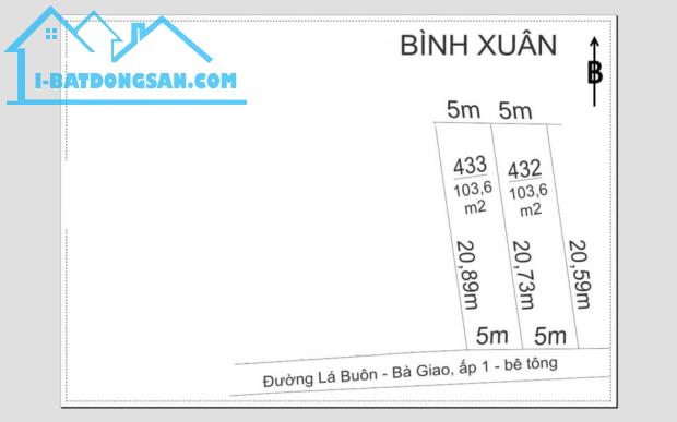 100m2 đường Bê Tông 3m5 , xe hơi chạy thoải mái - 2