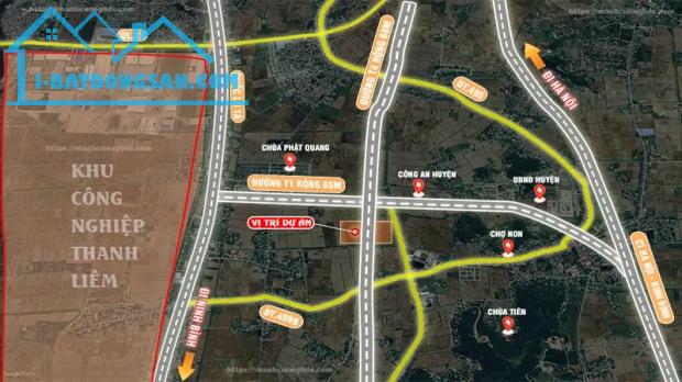 Dự án KĐT Tân Thanh gần trung tâm hành chính mới huyện Thanh Liêm - Hà Nam từ 14tr/m2 - 5