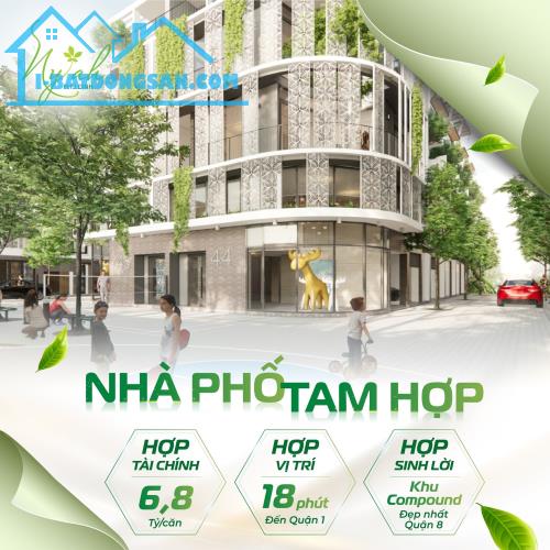 Bán nhà phố Q8, Sống đẹp, sống sang, sống chuẩn gout. - 1