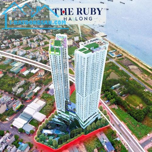 Cắt lỗ 300 triệu căn hộ 2PN lớn chung cư The Ruby Hạ Long