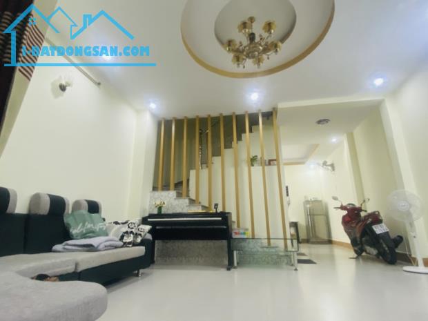 HẺM TRƯỚC NHÀ 6M, HUỲNH TẤN PHÁT, THỊ TRẤN NHÀ BÈ, 2 TẦNG, 56M2, 3.8 TỶ. - 1