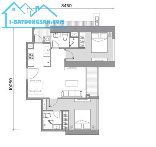 Bán Chung cư cao cấp Vinhomes Skylake Phạm Hùng. Căn 2 Pn Diện tích 63m2 - 4