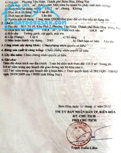 BÁN RẺ NHÀ ĐẤT BÌNH ĐA, SỔ HỒNG RIÊNG THỔ CƯ, GẦN TRƯỜNG HỌC - 4