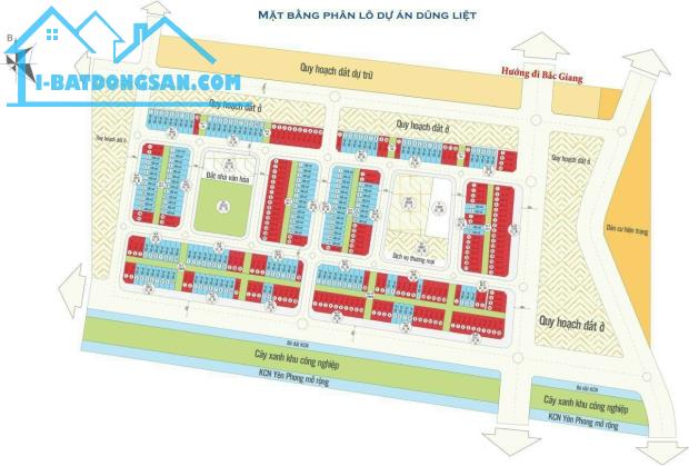 Cần Mua Dũng Liệt Green City - KCN Yên Phong