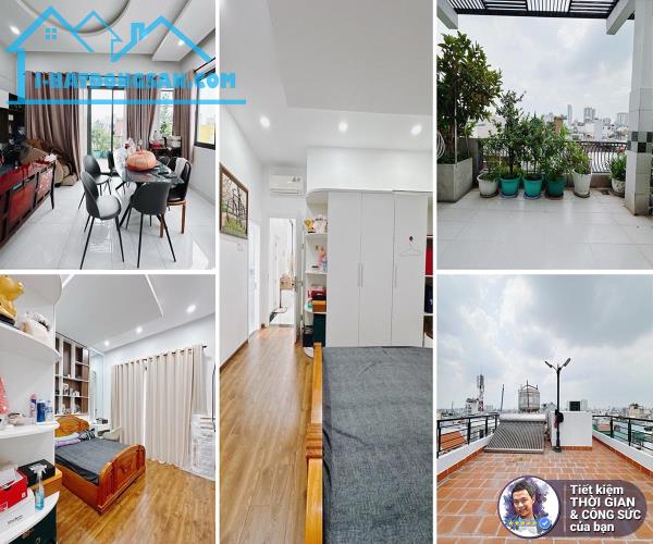 BÁN NHÀ HẺM 7M. 44M2. 3.6MX12.2M. 5 TẦNG. 5 PHÒNG NGỦ. NHÀ MỚI VÀ ĐẸP. 200M RA MẶT TIỀN - 3