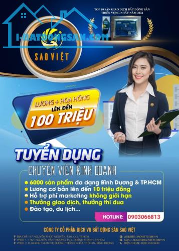 Bcons tuyển dụng 50 nhân viên kinh doanh  Bất Động Sản LH 0903 066 813 - 1