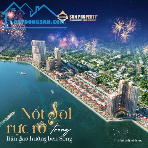 Sun Symphony Mặt Sông Hàn, Bến Du thuyền, View Đài Pháo Hoa QT, Giá chỉ 2.2 tỷ, CK đến 20% - 3