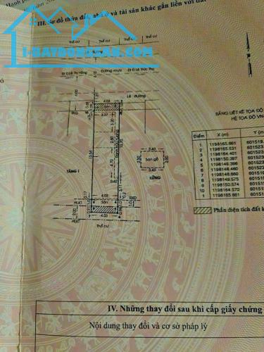 Cần vốn gấp nhà C4 HXH Lê Thị Hồng, P.17, Gò Vấp Giá 8,6tỷ - 1