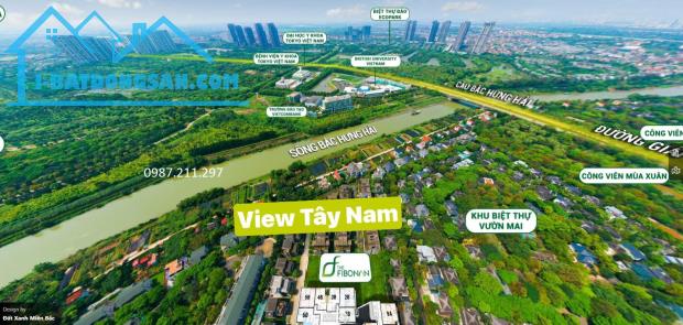 Bán căn 2 phòng ngủ, 56m2, view nhìn ra công viên 4 mùa, chỉ từ 700 triệu, HTLS 24 tháng - 3