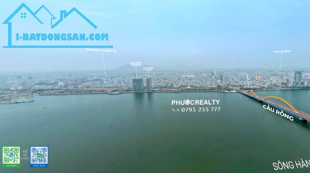 Bán căn 3pn tầng 24 view sông Hàn tại Sun Ponte Residence