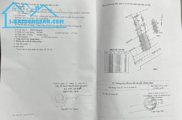 Cần Bán Khách Sạn Ở Mặt Tiền Nguyễn Duy Trinh, đang kinh doanh mỗi tháng hơn 30tr - 1