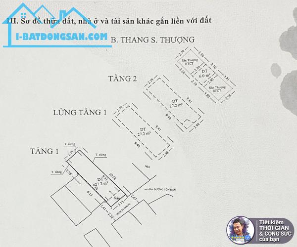 BÁN NHÀ TÔN ĐẢN. 31M2. 5 TẦNG BÊ TÔNG CỐT THÉP. 5 PHÒNG NGỦ. HẺM TRƯỚC NHÀ 3M - 3