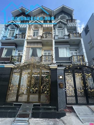 Khu nhà mt An Dương Vương P16.Q8, dt [4.5x12]- 4 Tầng- 4PN- hẻm 6m, kẹt tiền bán còn 5tỷ9