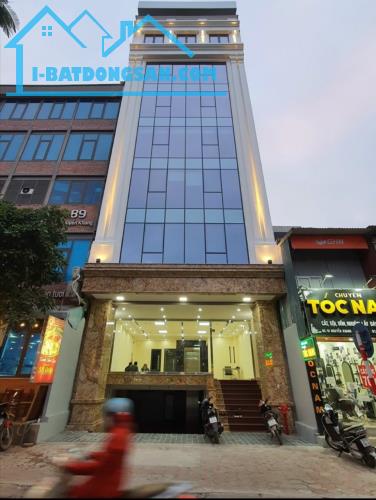 [HOT]Bán nhà mặt phố Hoàng Văn Thái, tòa nhà văn phòng 145m2 x 9 tầng thang máy, sổ nở hậu