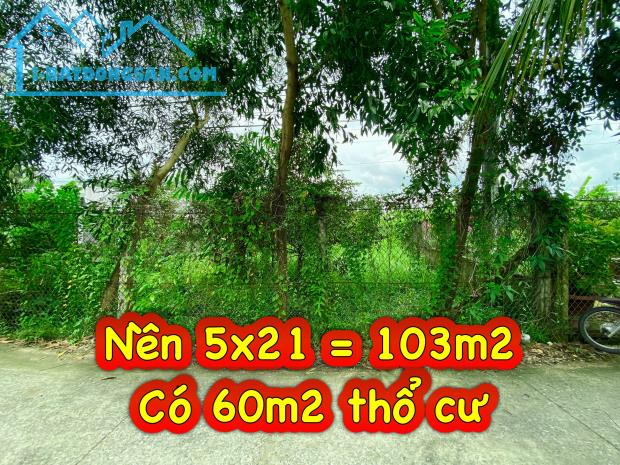 Nền Đẹp 5*21; Cách Chợ Vàm Xáng 350m, Lộ Ô Tô, Nhơn Nghĩa, Phong Điền - 4