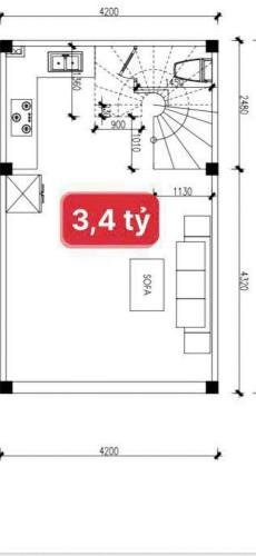 Bán nhà đơn lập mới hoàn thiện TK hiện đại 30m2x4,5 tầng tại Liên Mạc,Bắc Từ Liêm, 3,4 tỷ - 3