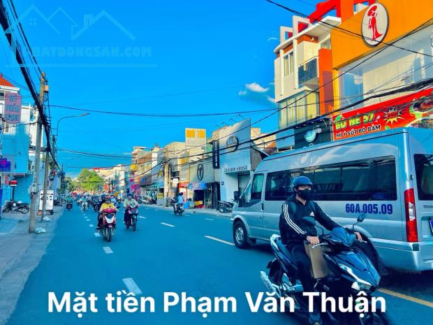 Bán đất 2 mặt tiền đường Phạm Văn Thuận sổ hồng riêng 284m2 giá tốt chỉ 105 triệu/m2 - 1