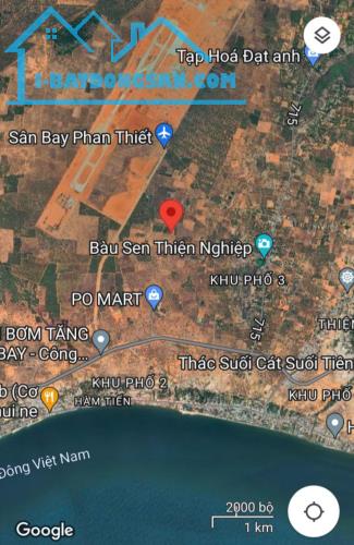 Đất gần sân bay Thiện Nghiệp-Phan Thiết-Bình Thuận-DT 19.200m2 - 2