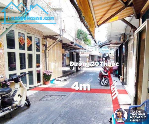 BÁN NHÀ KHU 20 THƯỚC. 23M2. 3.6MX7M. 2 TẦNG. HẺM 4M. TIỆN KINH DOANH. SÁT VĨNH KHÁNH - 3