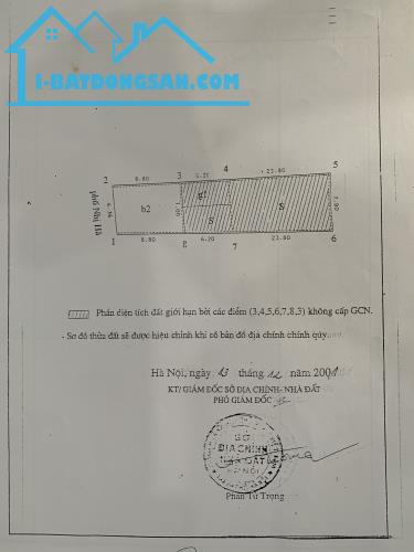 CẦN BÁN NHÀ DIỆN TÍCH 250 M2 TẠI QUẬN HOÀN KIẾM - TP HÀ NỘI