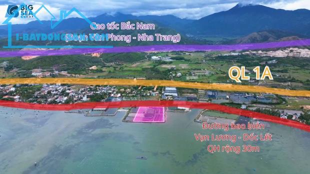 Bán nhanh siêu phẩm mặt biển Vịnh Vân Phong Nha Trang quy hoạch full thổ cư! - 1