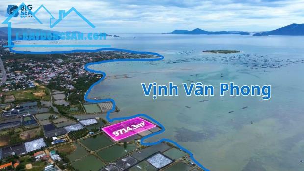 14 TỶ xxx TRIỆU SỞ HỮU NGAY Lô đất 9714m2 mặt biển Vịnh Vân Phong - 3