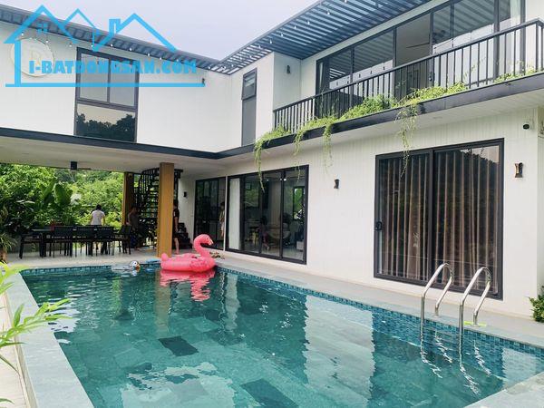 Bán siêu Villa nghỉ dưỡng hồ Ban Tiện, Sóc Sơn giá rẻ chỉ nhỉnh 4tr/m2 diện tích 5200m2