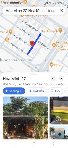 🔴💥Bán đất lô góc 2MT đường Hòa Minh 27 & Hòa Minh 28 - 1