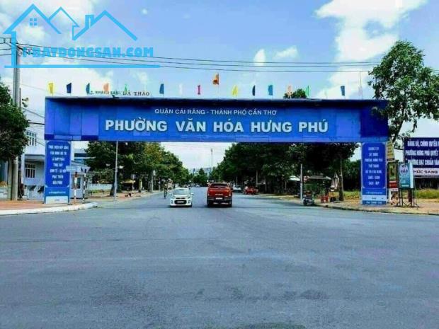 BÁN NỀN - MẶT TIỀN - GIÁ RẺ - ĐỐI DIỆN CÔNG VIÊN - khu TĐC HƯNG PHÚ 1 - 4