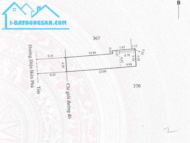 Bán đất 105,7m2 mặt tiền đường Điện Biên Phủ, Trường An, TP Huế, đoạn gần chùa Từ Đàm - 1