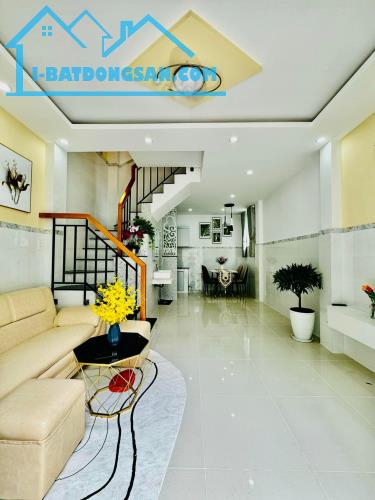 NHÀ 2 MẶT TIỀN HẺM OTO GẦN EMART GÒ VẤP. GIÁ 3 TỶ 580 CÒN THƯƠNG LƯỢNG - 2