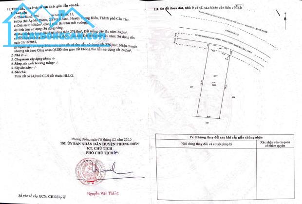 Bán gấp nền Hẻm Đường Chính trị đối diện Đại Học Nam Cần Thơ