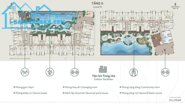 Căn Hộ Capitaland kế AOEMALL TP Mới Bình Dương Orchard Hill 2tỷ800 60m2 Booking Ngay! - 3