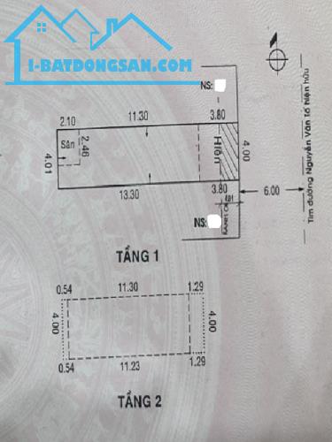 NHÀ 2 TẦNG 68M2 MẶT TIỀN PHƯỜNG TÂN THÀNH, GẦN THCS PHAN BỘI CHÂU - 1