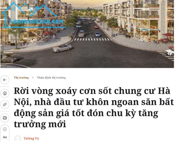 Chỉ với 1,5 tỷ sở hữu được lô đất biệt thự đẳng cấp-Hoian Legacity. Hội An - 4